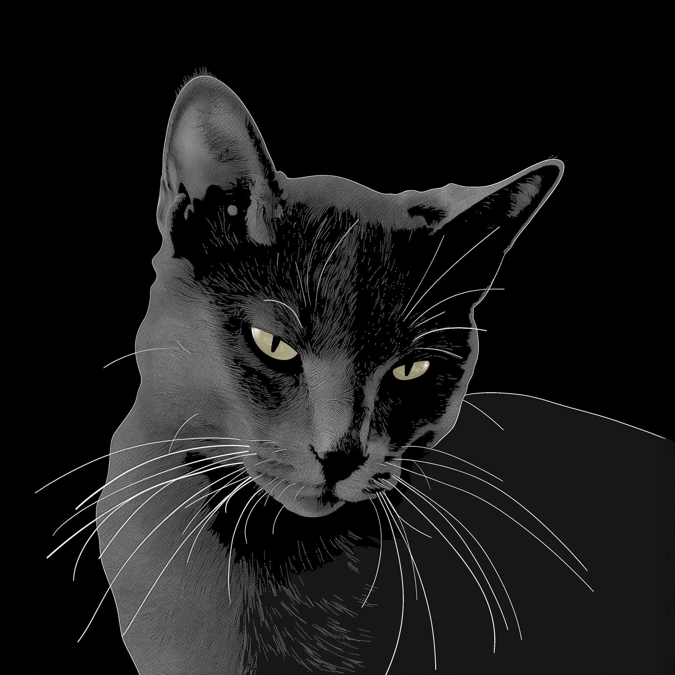 Black & White Pet Portraits