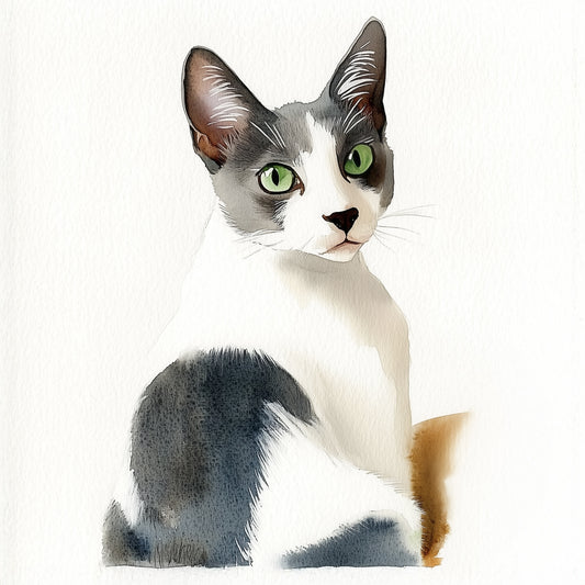 Custom Pet Portraits – Watercolor