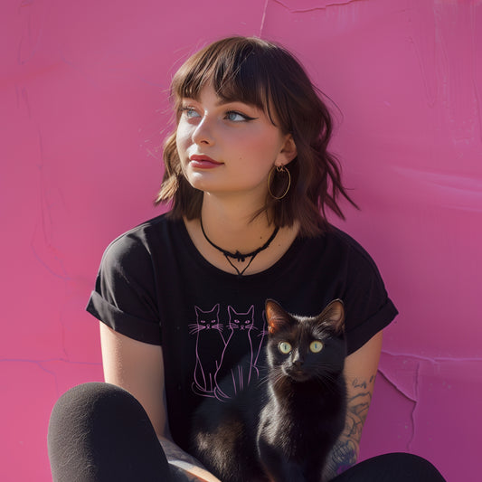 Purr Posse Crop Tee