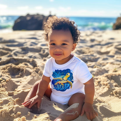 Shelly the Sea Turtle Baby & Toddler Tee