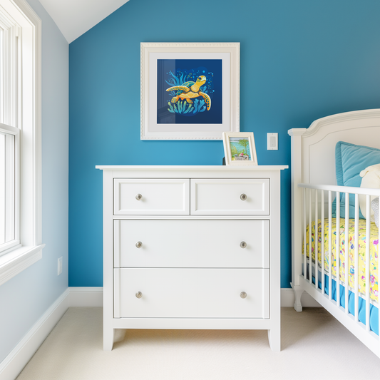 Shelly the Sea Turtle Print