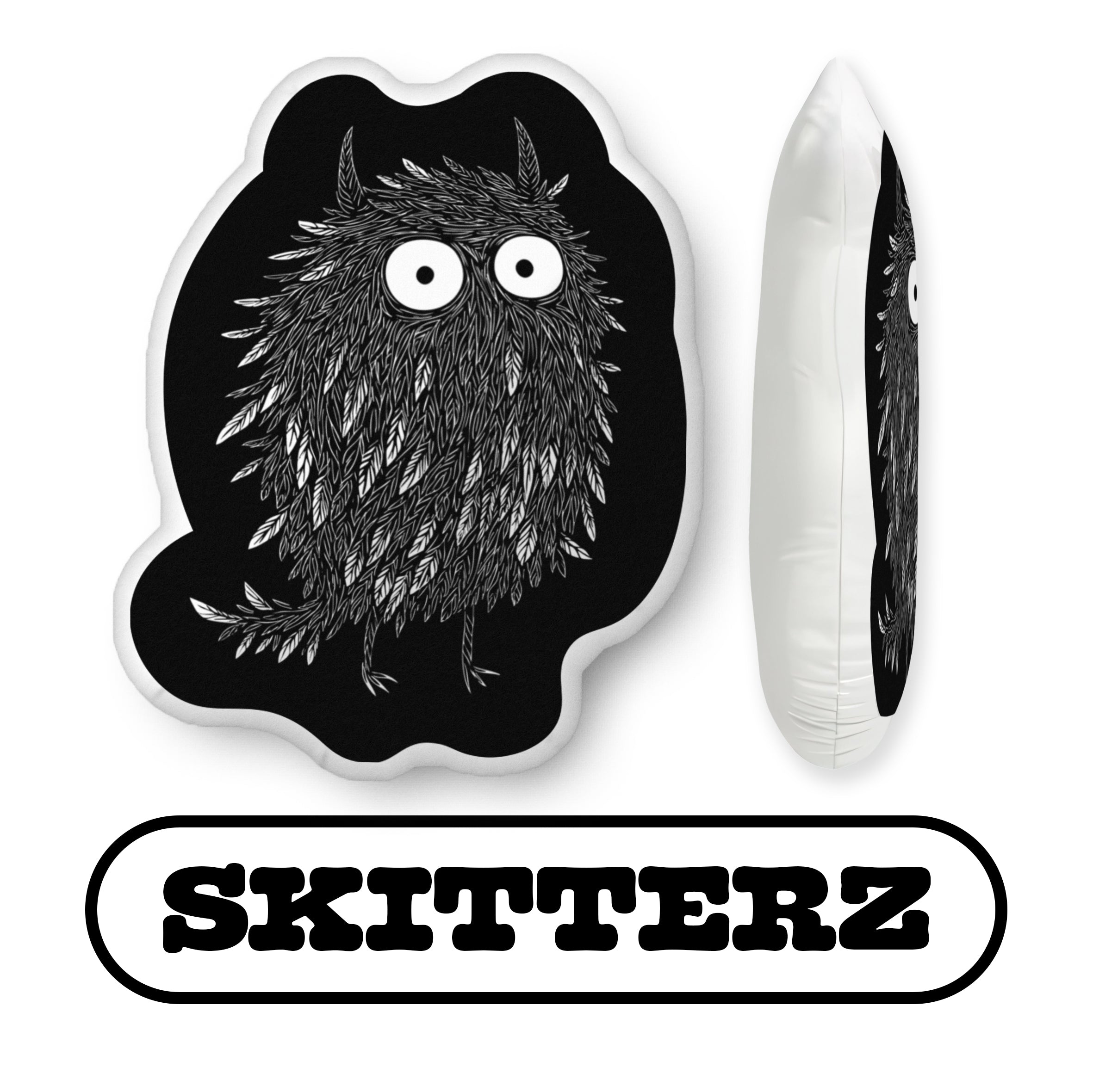 Monsterz Plush Pillow, ‘Skitterz’