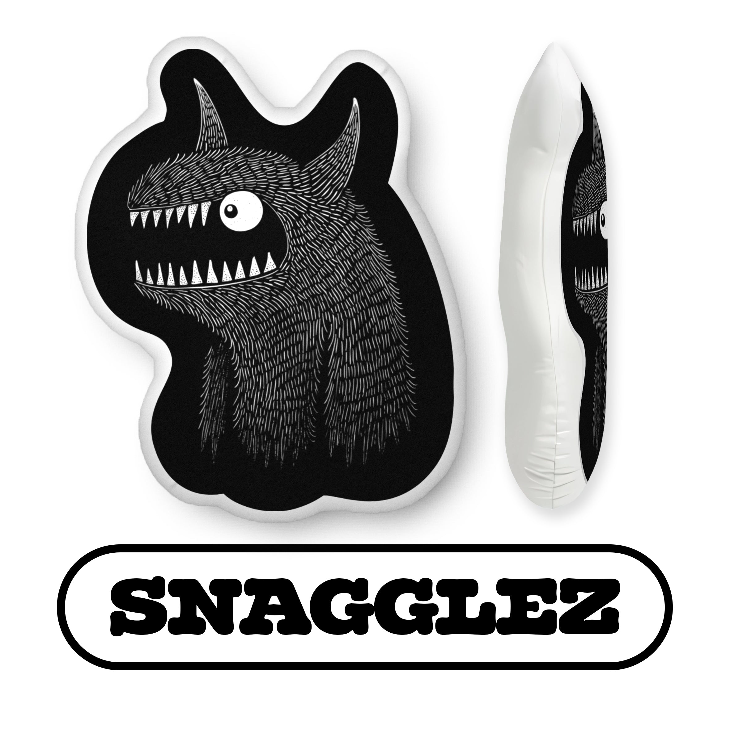 Monsterz Plush Pillow, ‘Snagglez’