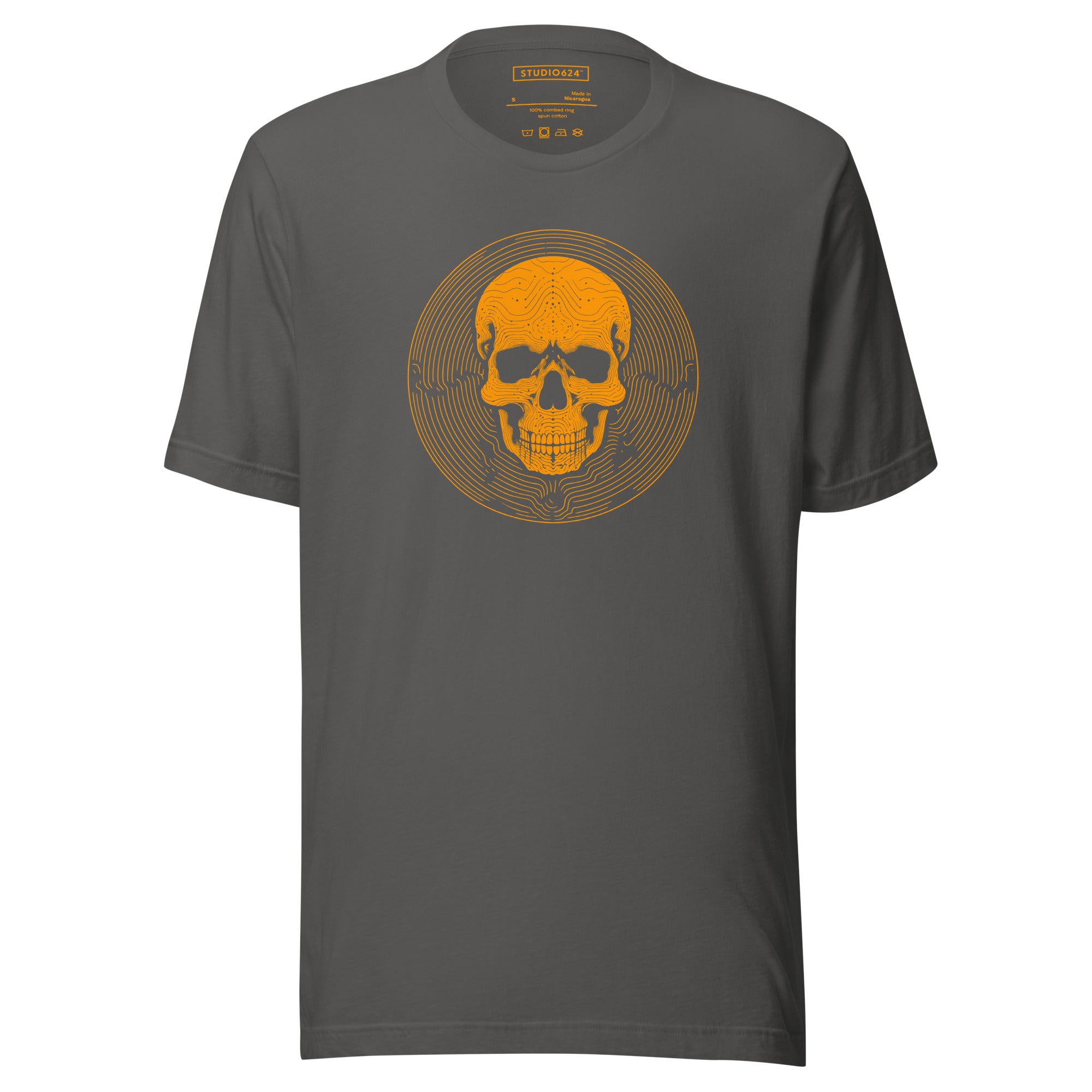 Cranial Maze Unisex Tee, Flame Ink