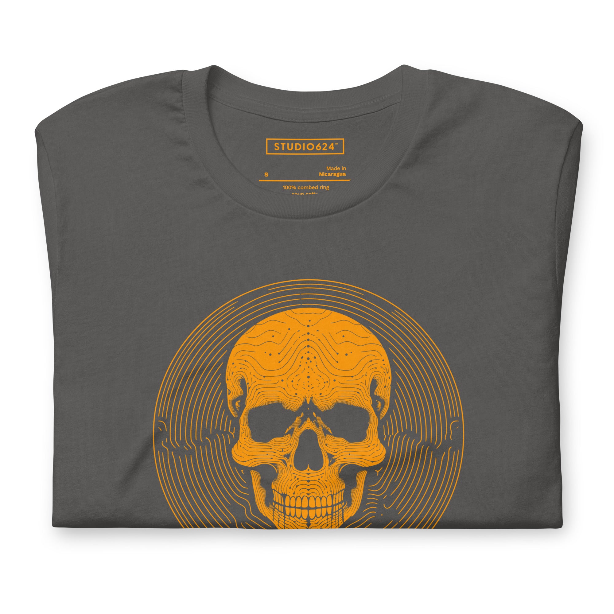 Cranial Maze Unisex Tee, Flame Ink