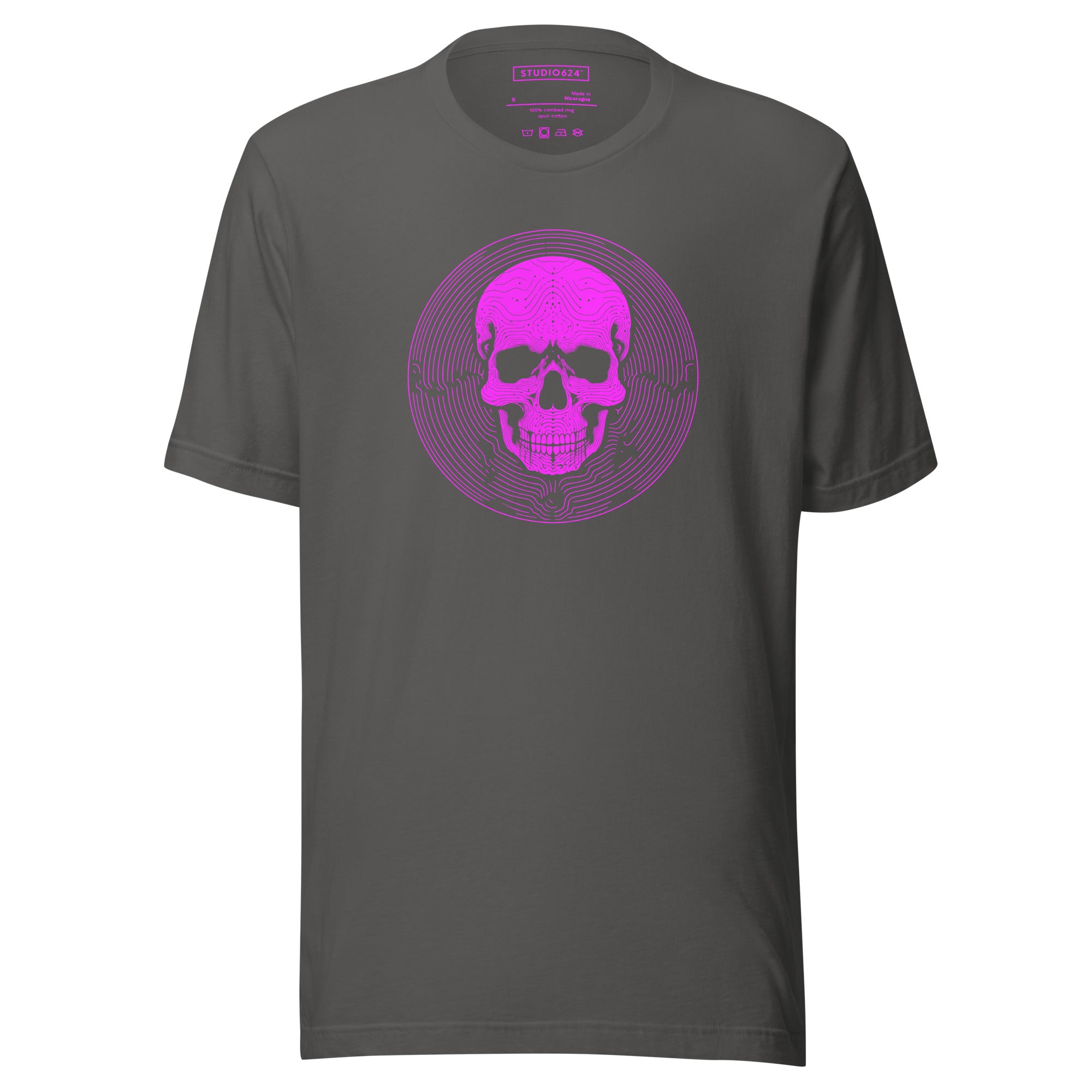 Cranial Maze Unisex Tee, Flame Ink