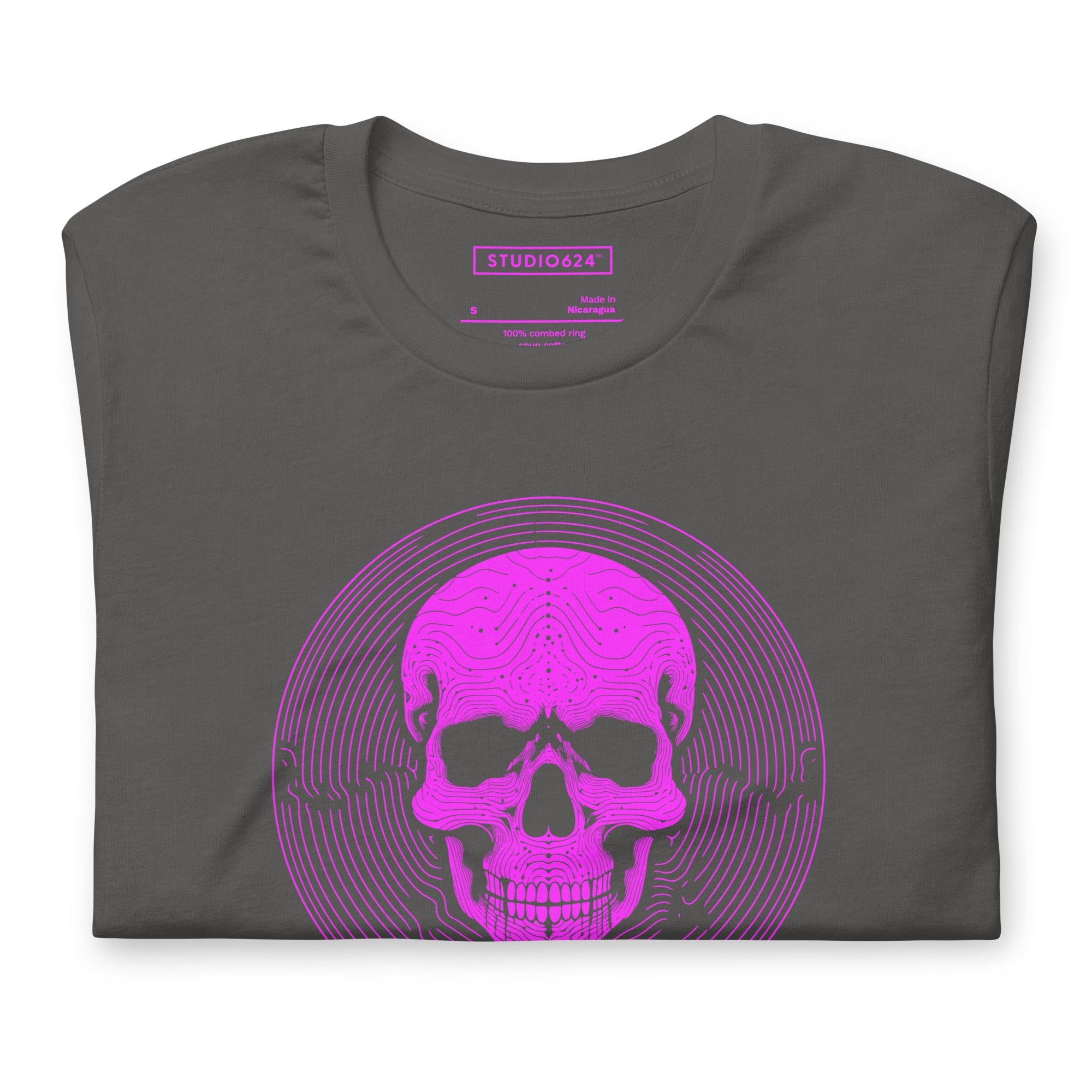 Cranial Maze Unisex Tee, Flame Ink