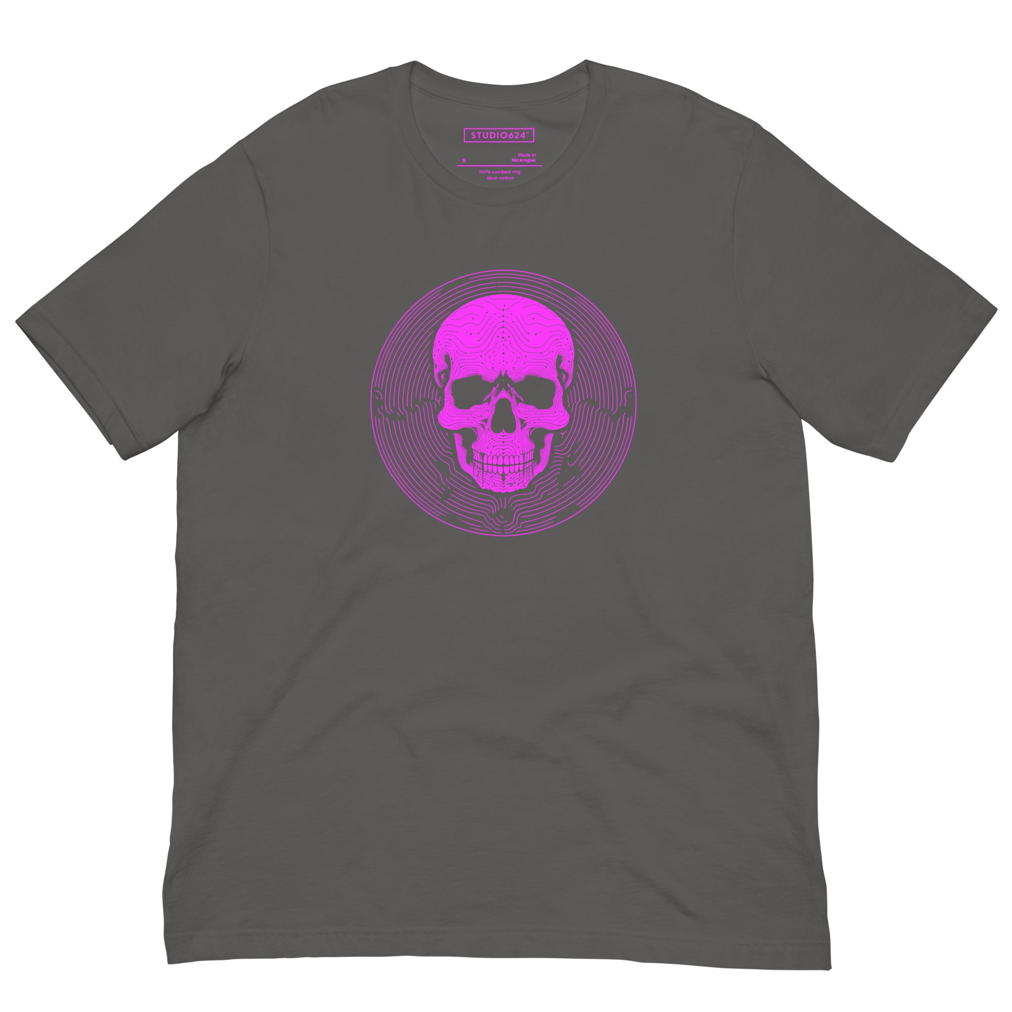 Cranial Maze Unisex Tee, Flame Ink