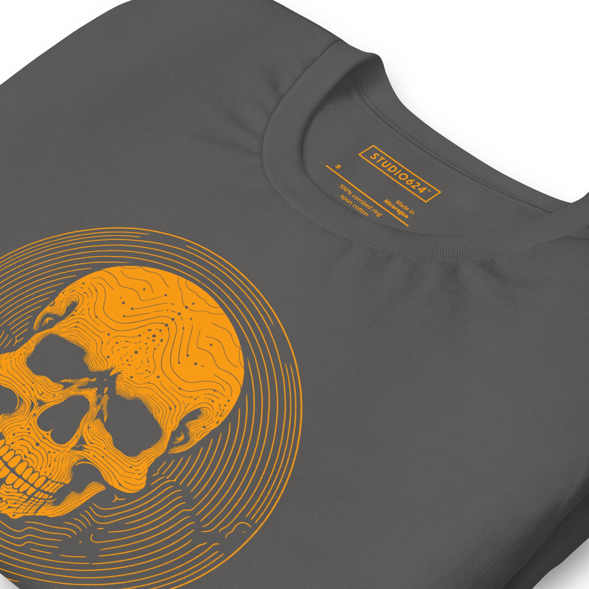 Cranial Maze Unisex Tee, Flame Ink