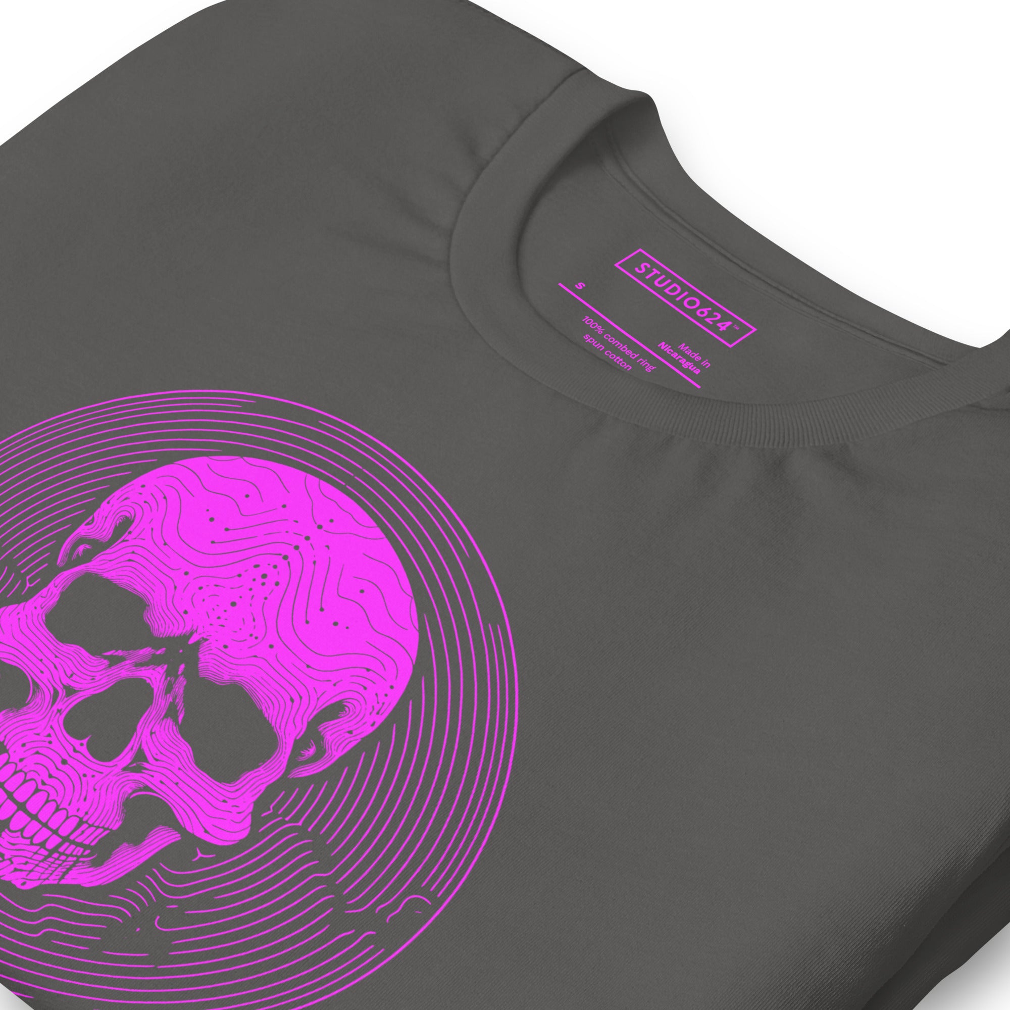 Cranial Maze Unisex Tee, Flame Ink