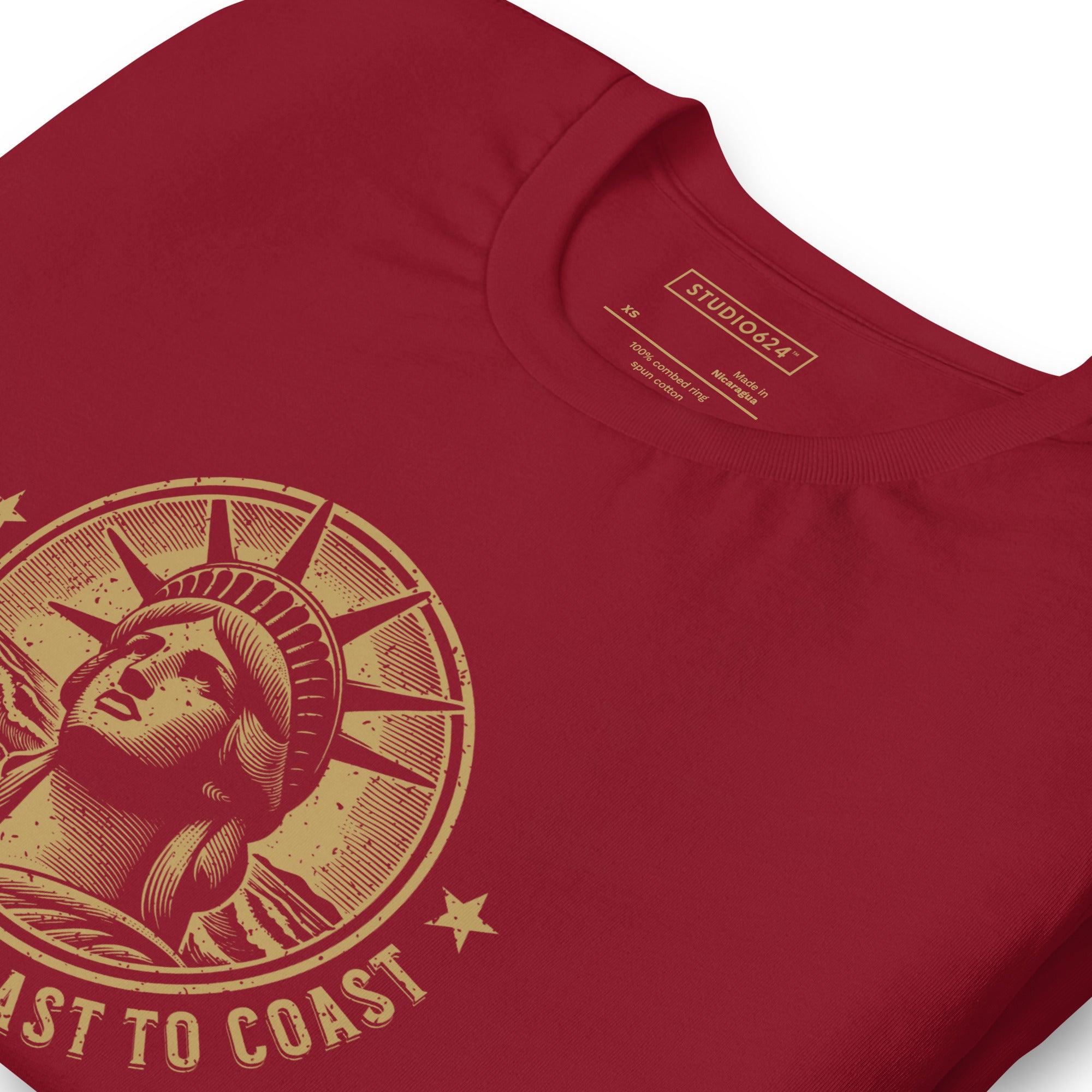 Liberty from Coast to Coast Unisex Tee, Limited Edition