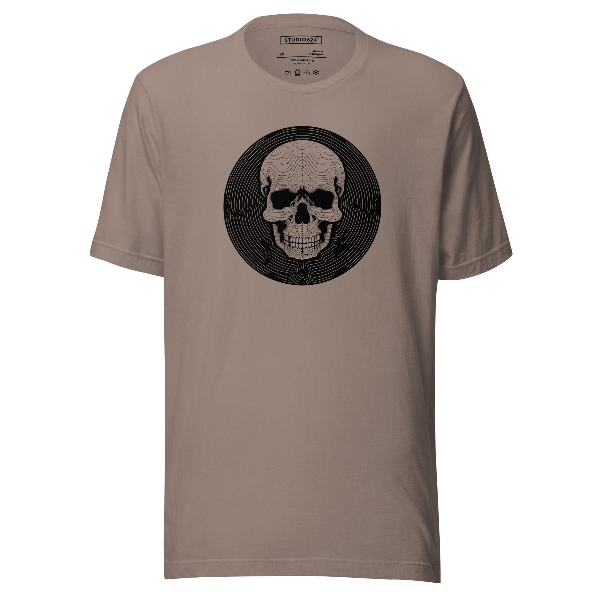 Cranial Maze Unisex Tee, Shadow Ink