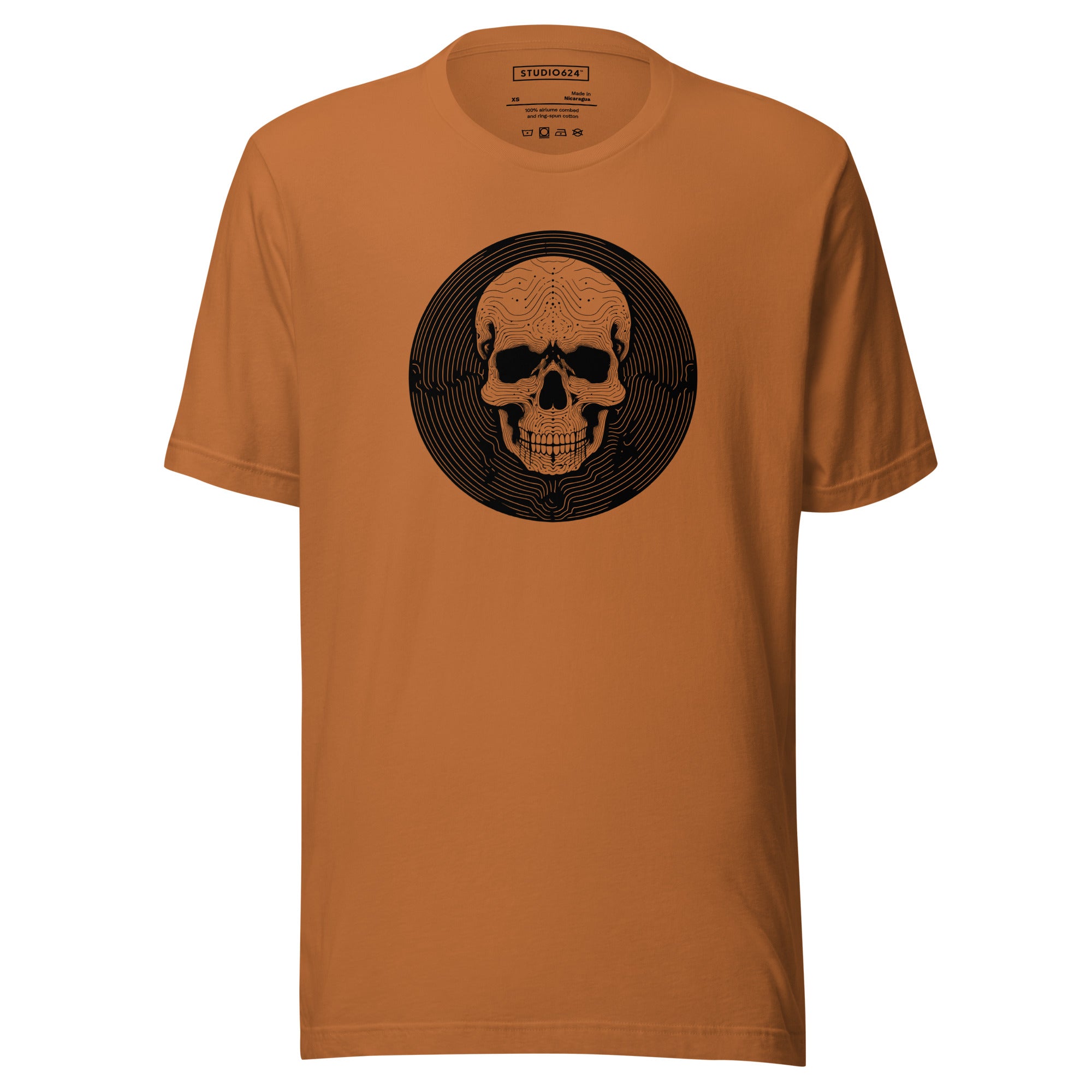 Cranial Maze Unisex Tee, Shadow Ink