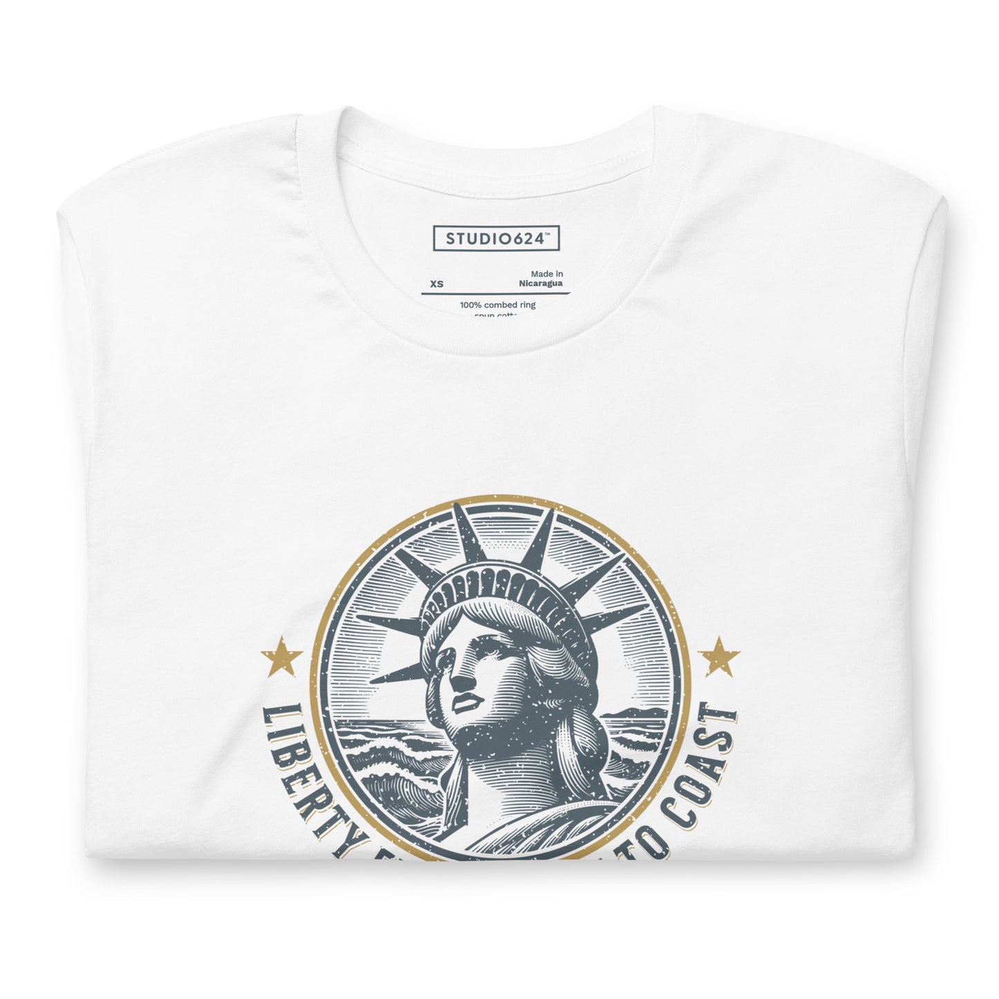 Liberty from Coast to Coast Unisex Tee