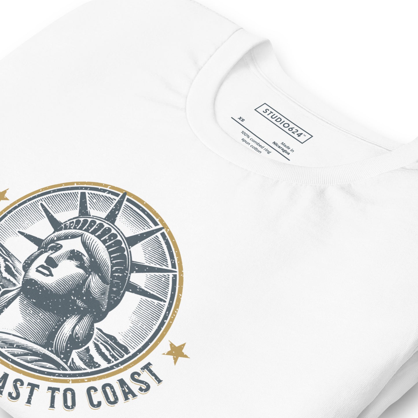 Liberty from Coast to Coast Unisex Tee