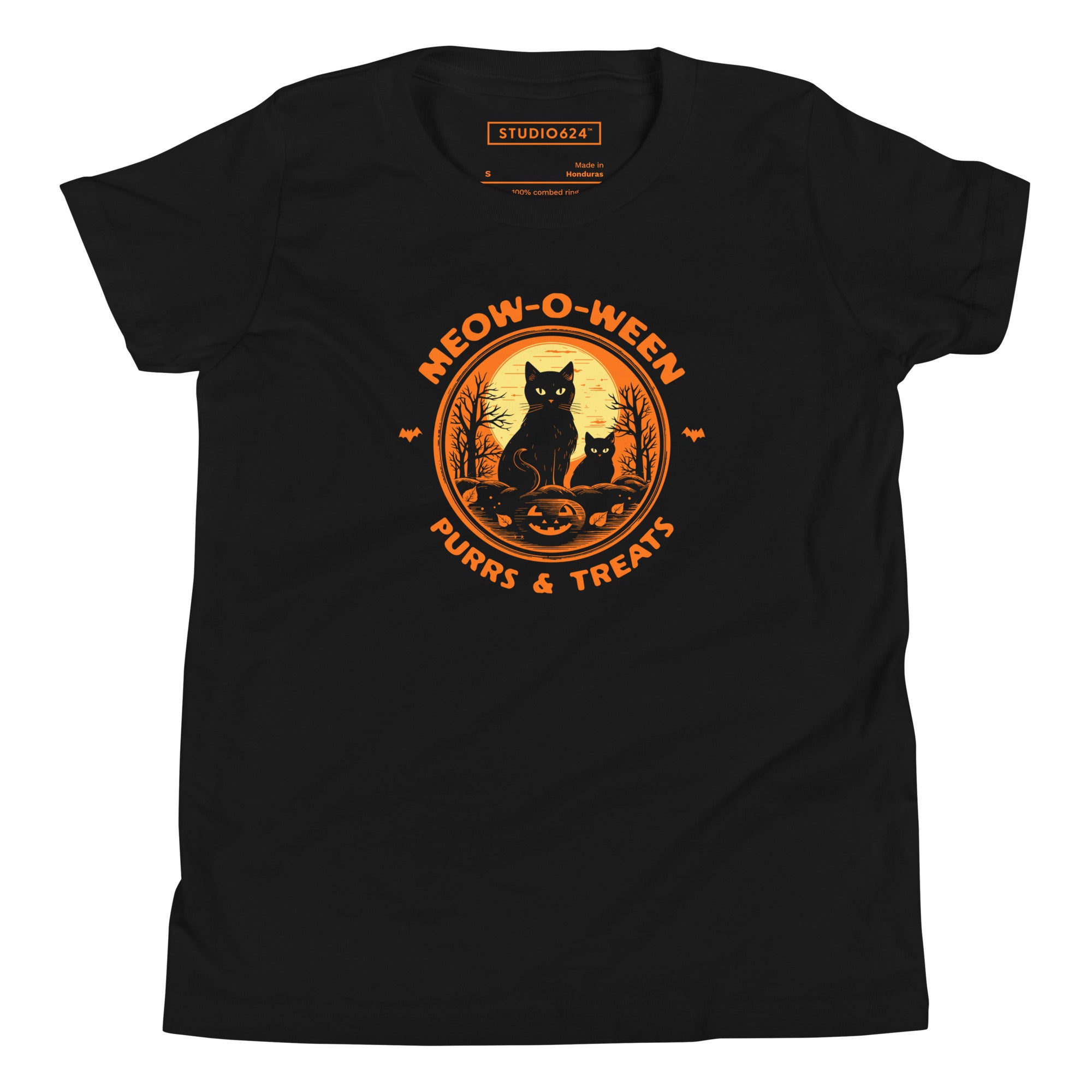 Meow-O-Ween Kids Tee