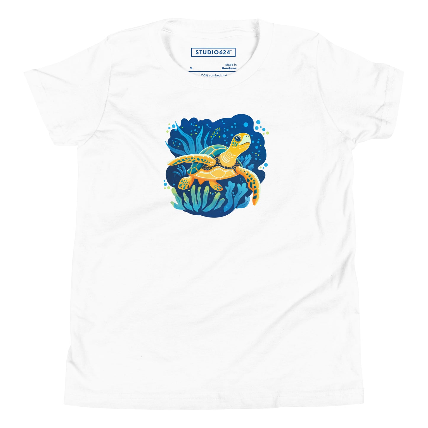 Shelly the Sea Turtle Kids Tee